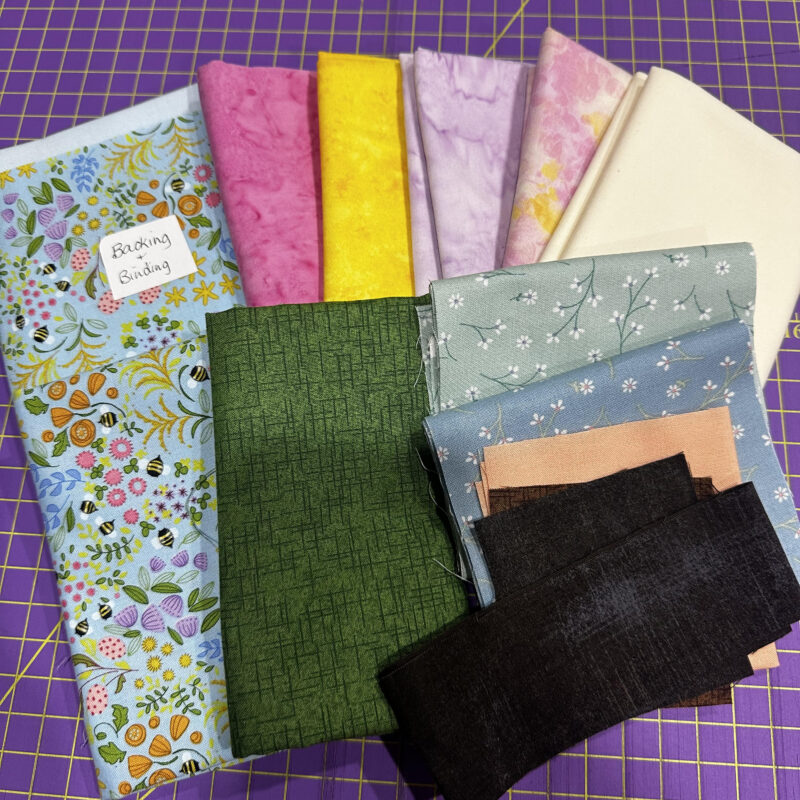 Fabric Kit for HoopSisters Birds in Bloom (Includes Binding and Backing)