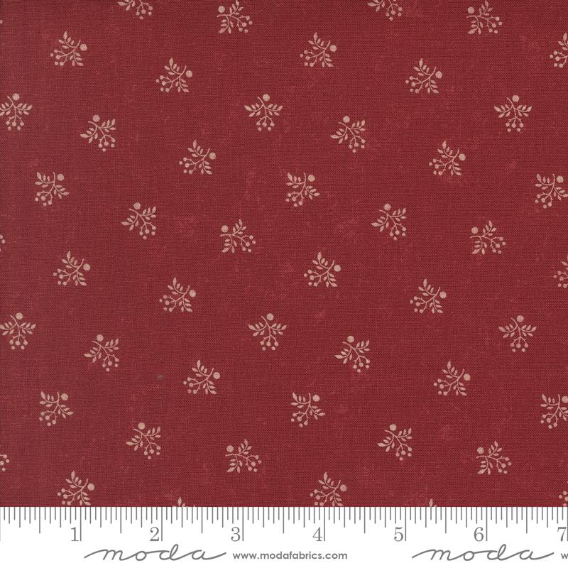 Kansas Toubles Quilters - A Vintage Christmas Red Mini Berry Print