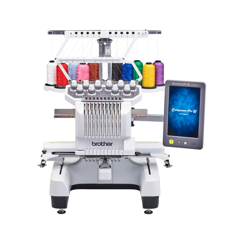 Brother PR1060W-10 needle embroidery machine
